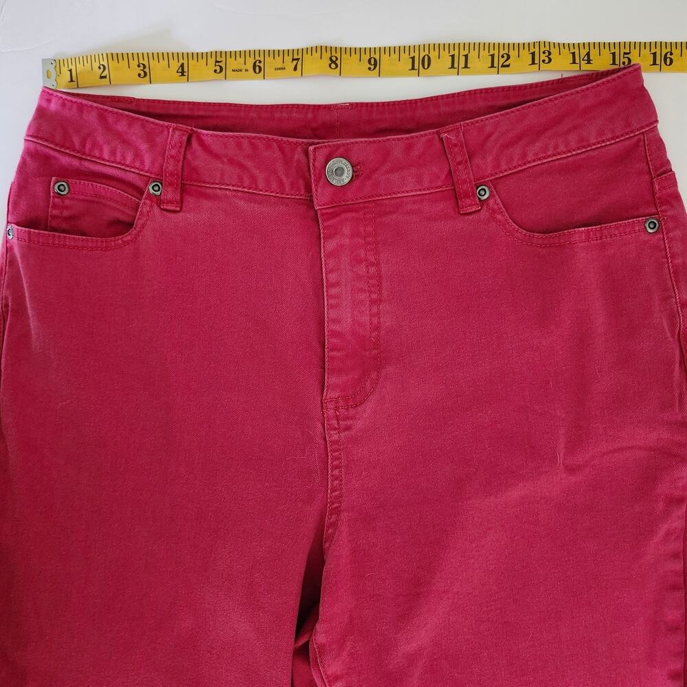 Appleseeds Red Classic 5 Pocket Jeans Size 10 - Picture 5 of 9
